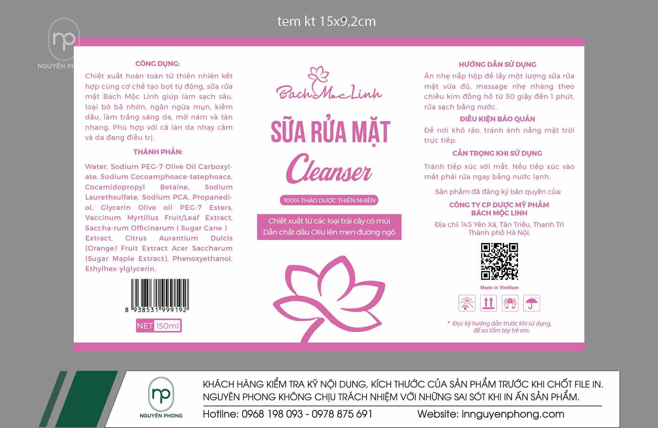 Mẫu tem body nội dung chi tiết cụ thể 